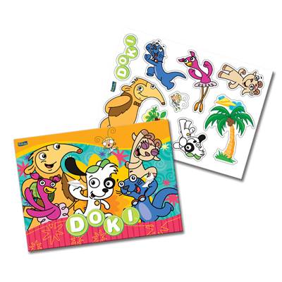 Kit Decorativo Doki e Amigos - Festcolor