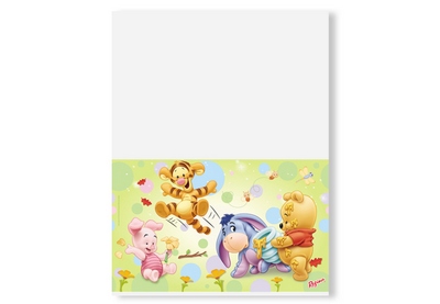 Toalha Plstica Pooh Baby II - Regina