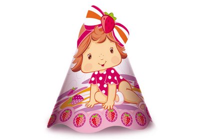 Chapu Aniversrio New Moranguinho Baby - Regina (8 unid)