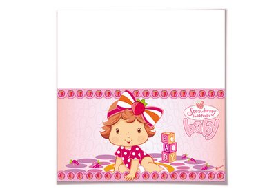 Toalha Plstica New Moranguinho Baby - Regina