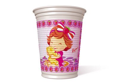 Copo Plstico New Moranguinho Baby - Regina (8 unid)