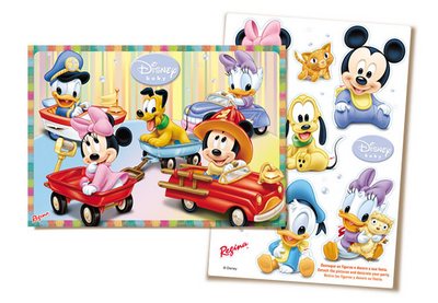 Kit Decorativo Disney Babies III - Regina