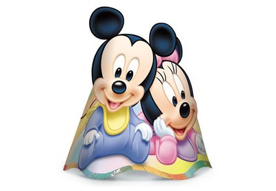 Chapu Aniversrio Disney Babies III (8 unid)
