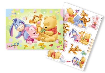 Kit Decorativo Pooh Baby II -  Regina
