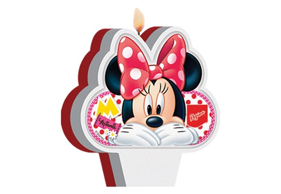 Vela Plana Minnie Mouse Red (ref.95) - Regina 
