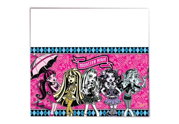 Toalha Plstica Moster High - Regina