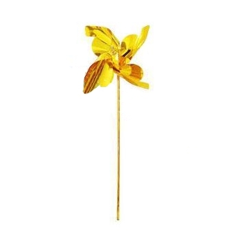 Catavento Metalizado - Amarelo