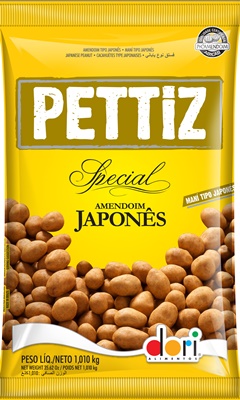 Amendoim Pettiz Special Japons 1,01 Kg - Dori