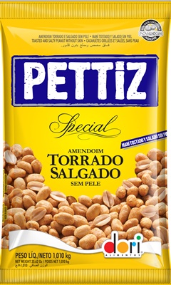 Amendoim Pettiz Special Sem Pele 1,01Kg - Dori