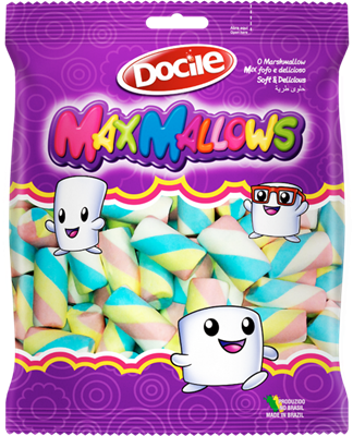 Marshmallow MaxMallows Tubo Toro 1 c/250grs - Docile