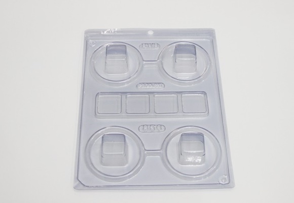 Forma de Silicone Mini Caixa Quadrada - BWB