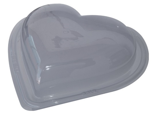 Forma de Silicone Corao 1Kg - BWB