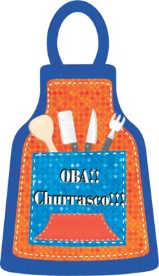 Convite Churrasco (08 unid.) - Duster