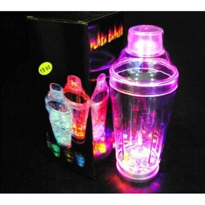 Coqueteleira Plstica com Luz