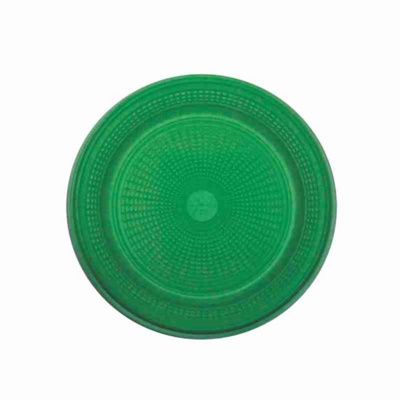 Prato Descartvel Verde 15cm c/10 unid. - Trik Trik