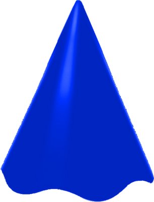 Chapu Cone Live Colors Azul (8 unid.) - Junco