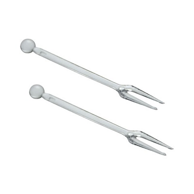 Espetinho para Petisco Transparente (100 unid.) - Plastilnia