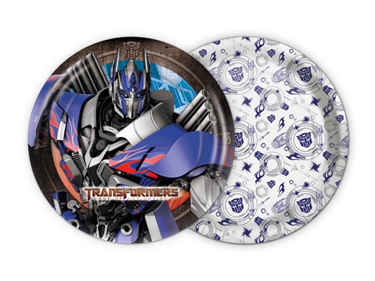 Prato 18cm Transformers 4 (08unid.) - Regina