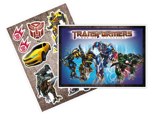 Kit Decorativo Transformers 4 - Regina