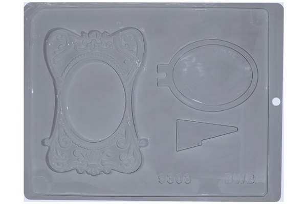 Forma Simples Porta Retrato - BWB