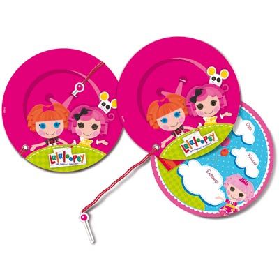 Convite Lalaloopsy (08 unid.) - Cromus