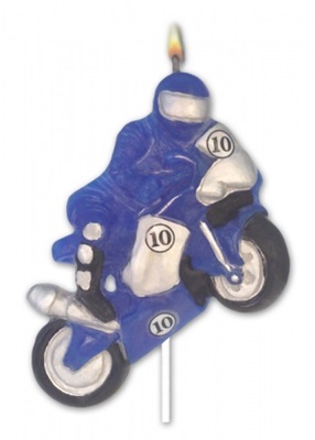 Vela Moto Sport Azul - Velarte
