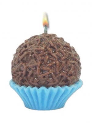 Vela Brigadeiro Azul - Velarte