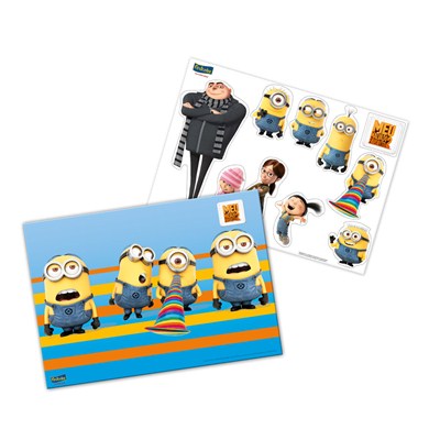 Kit Decorativo de Papel Meu Malvado Favorito - Festcolor