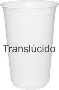Copo Plstico Translcido 300ml 100 unid. - Copomais