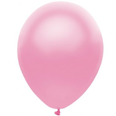 Balo Liso Rosa Claro 9 c/50 unid. - Balloontech