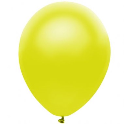 Balo Liso Amarelo Limo 9 c/50 unid. - Balloontech