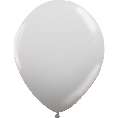 Balo Liso Branco Neve 9 c/50 unid. - Balloontech