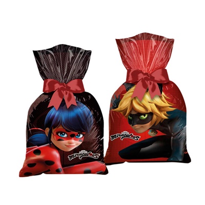 Sacola Miraculous Ladybug c/8 unid. - Regina