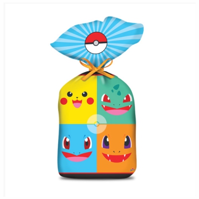 Sacola Plstica Pocket Monsters c/8 unid. - Junco