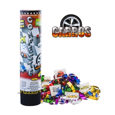 Lana Confete Kids Carros 21cm - Mundo Bizarro