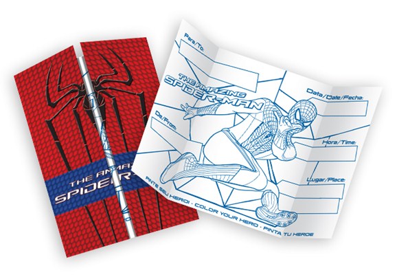 Convite Amazing Spider Man (08 unid.) - Regina