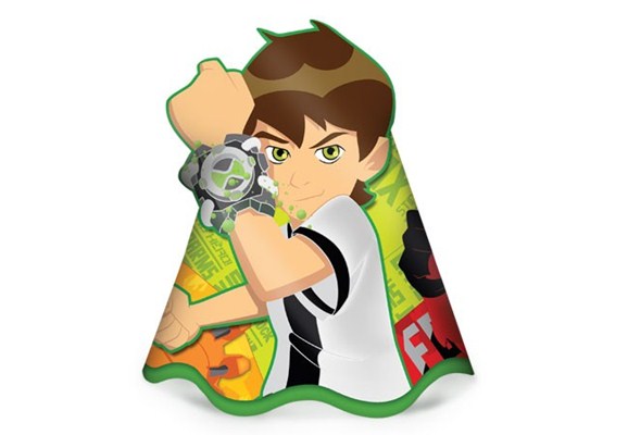 Chapu Aniversrio New Ben 10 - Regina (8 unid)