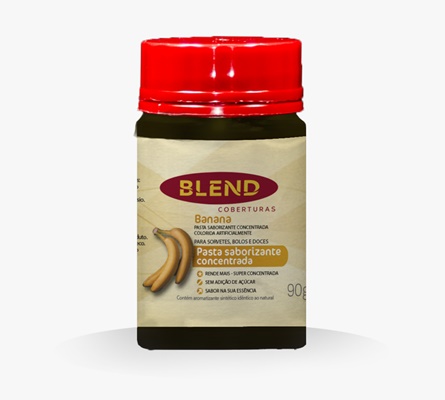 Pasta Saborizante Concentrada Banana 90g - Blend