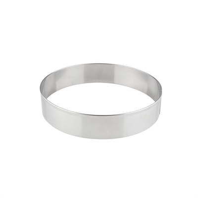 Aro Cortador Inox Redondo 23cmx8cm - Caparroz