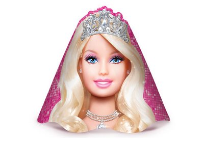 Chapu Aniversrio Life Of Barbie - Regina (8 unid.)