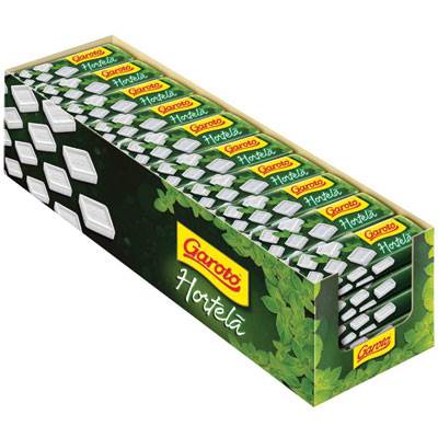 Pastilha Hortel c/ 40 unid. - Garoto