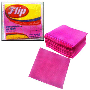 Guardanapo Papel 20x21 Pink (50 unid.) - Flip Festas