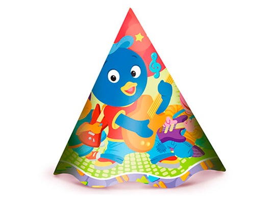 Chapu Aniversrio Backyardigans Music - Regina (8 unid.)