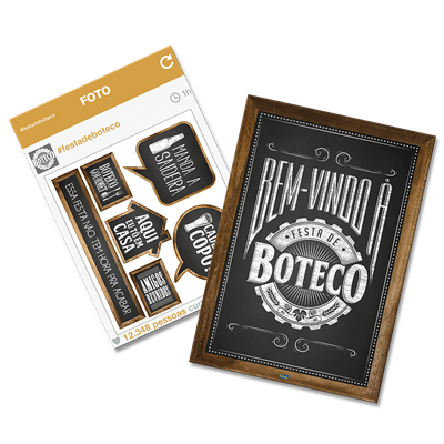 Kit Decorao Festa Boteco - Festcolor