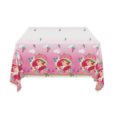Toalha Plstica de Mesa Moranguinho - Festcolor