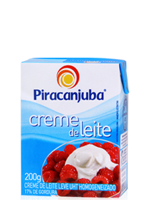 Creme de Leite Leve UHT 200g - Piracanjuba