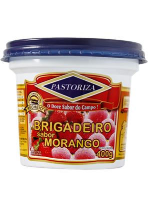Brigadeiro Morango 400g (BICHO DE P) - Pastoriza