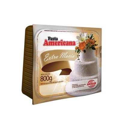 Pasta Americana Branca 800g - Arclor