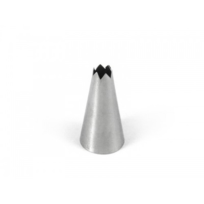 Bico p/ Confeitar Crespo n3 Inox - Caparroz