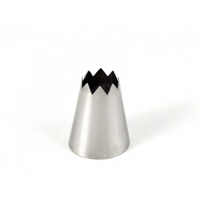 Bico p/ Confeitar Crespo n5 Inox - Caparroz